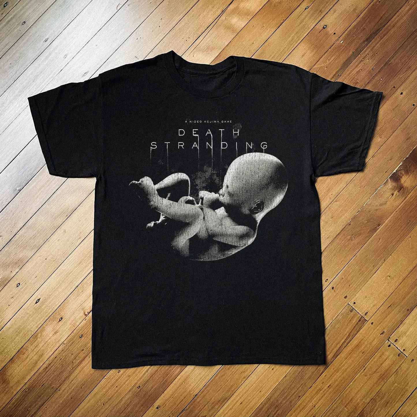 

Plus Size Summer Women's Vintage Bb Death Stranding T-Shirt Cotton Breathable Stylish Versatile Street Style Oversized