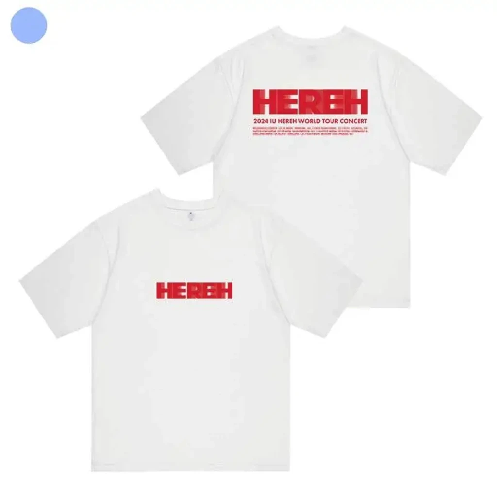 2024 letter THE HEREH Same jaemin Kpop Y2K Hiphop T-shirt Summer Women Bat Sleeve Cotton T-shirt Harajuku 90S Oversize