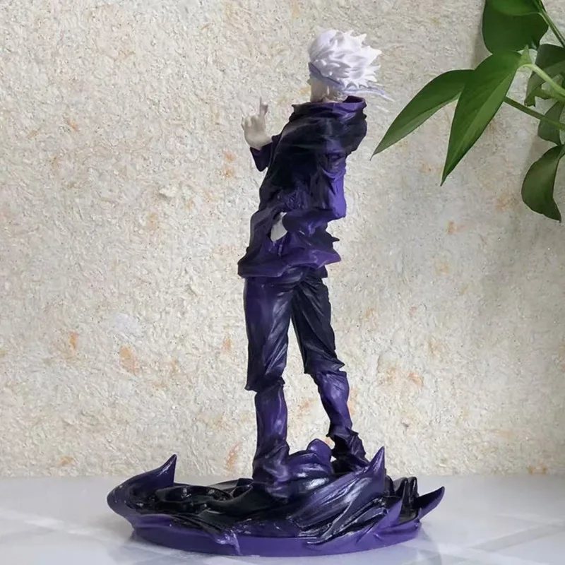 Nieuwe 25 cm Anime Jujutsu Kaisen Satoru Gojo Figuur UNO Onbeperkt Ruimte Vechten Houding Model Speelgoed Gift Collection Action Figure