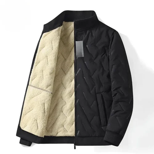 남성용 따뜻한 겨울 양털 패딩 재킷, 두꺼운 스탠드 칼라, 오리지널 브랜드, 럭셔리 패딩, 캐주얼, 신제품 