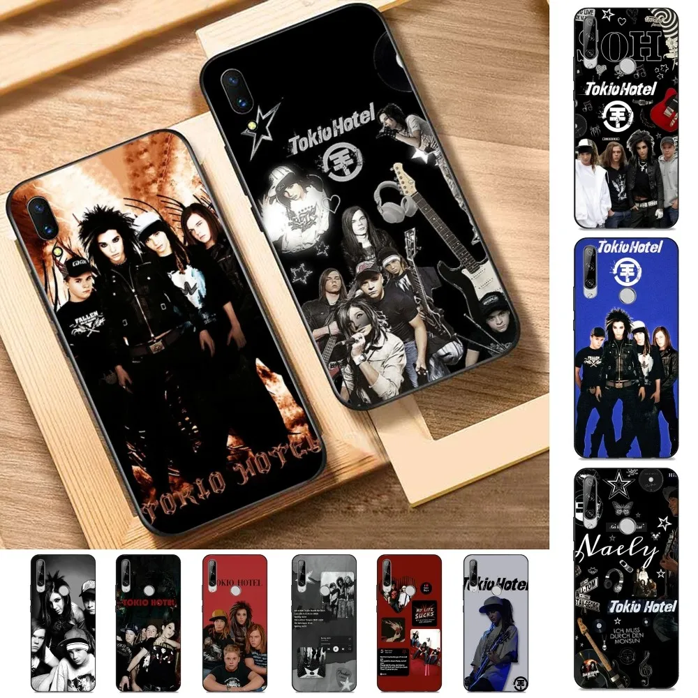 Hot Band T-Tokio H-Hotel Phone Case For Huawei Y9 6 7 5 Prime Enjoy 7s 7 8 Plus 7a 9e 9plus 8E Lite Psmart Shell