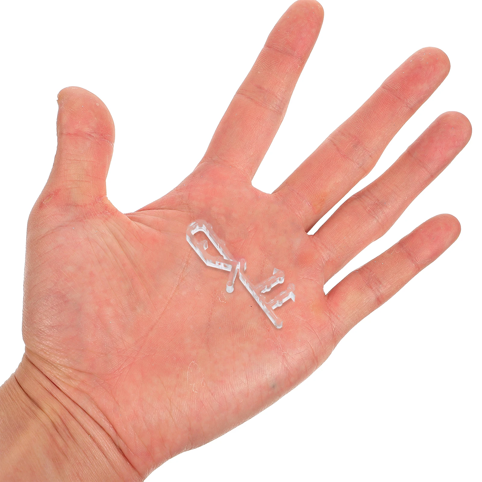 

8Pcs Valance Blind Clips Sturdy Plastic Replacement Window Curtain Accessories Transparent Retainer Holder for Blinds Curtains