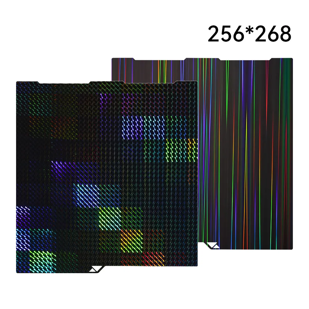 Kobra 3-Bauplatte Kobra 3 Pei strukturiertes PEO 256 x 268 für Anycubic Kobra 3 Combo-Bauplatte Ersatzteile doppelseitiges Heizbett