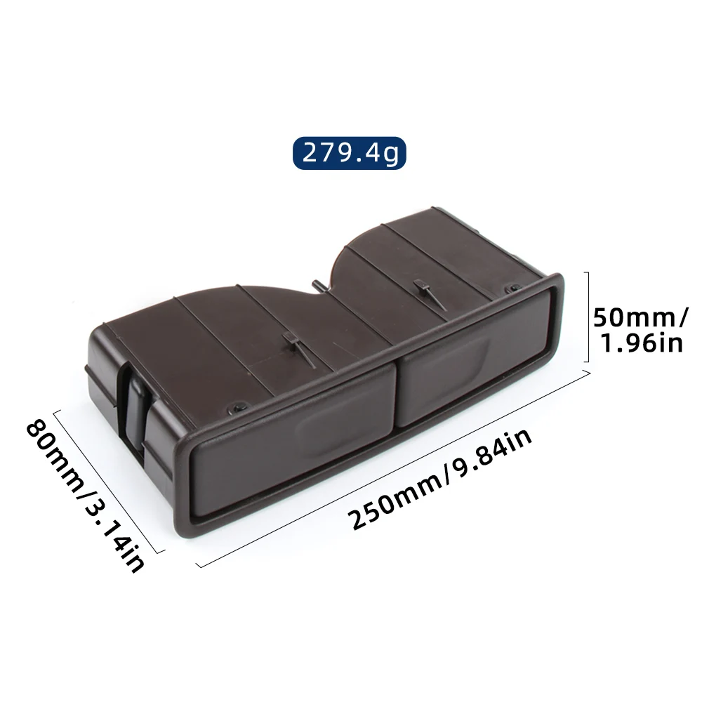 

0998100213 For Mercedes Benz C GLC S GLE GLS Class W205 W253 W222 W167 Car Rear Seat Armrest Insert Drinks Water Cup Holder