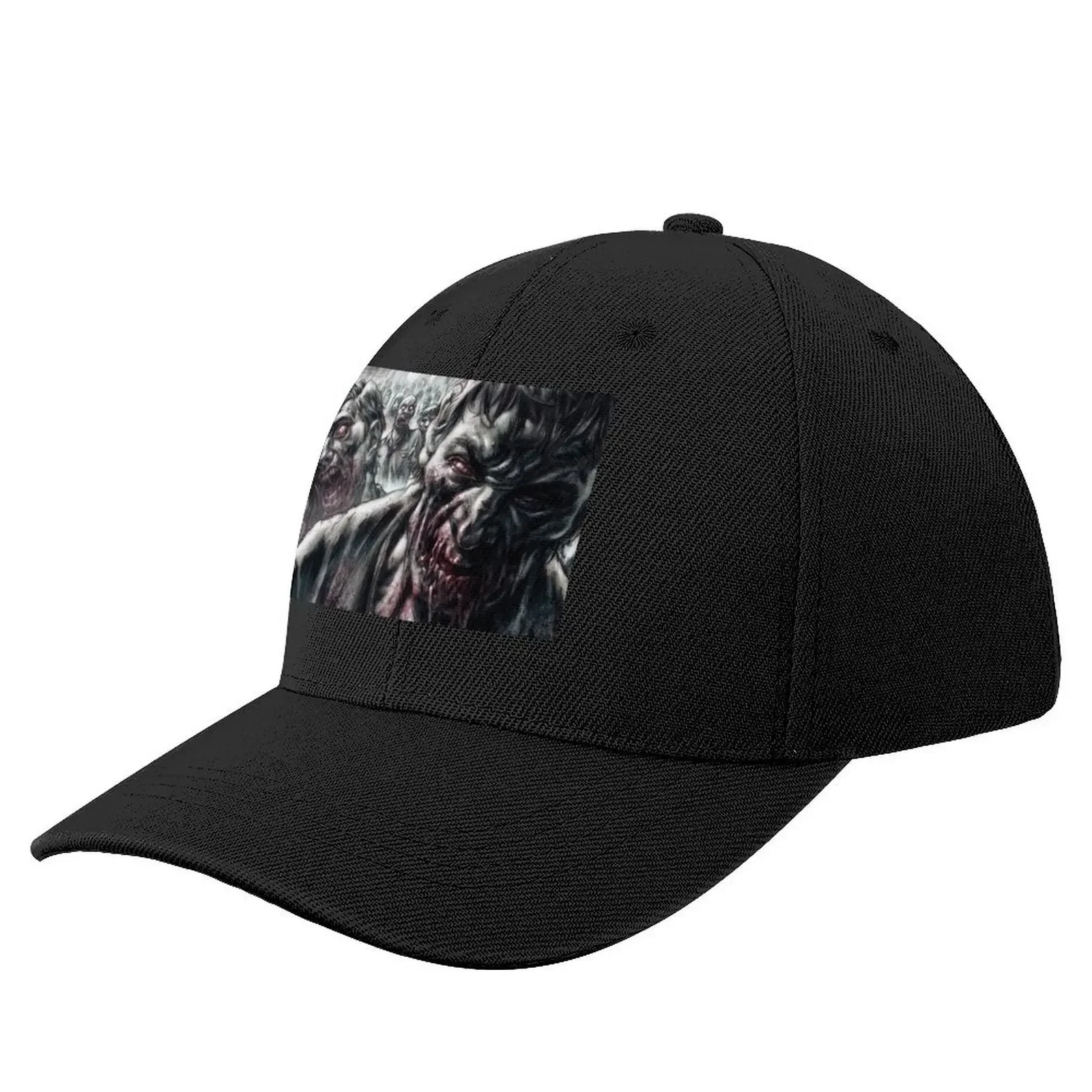 Zombie Horde Baseball Cap Snap Back Hat Sunhat Female Men's