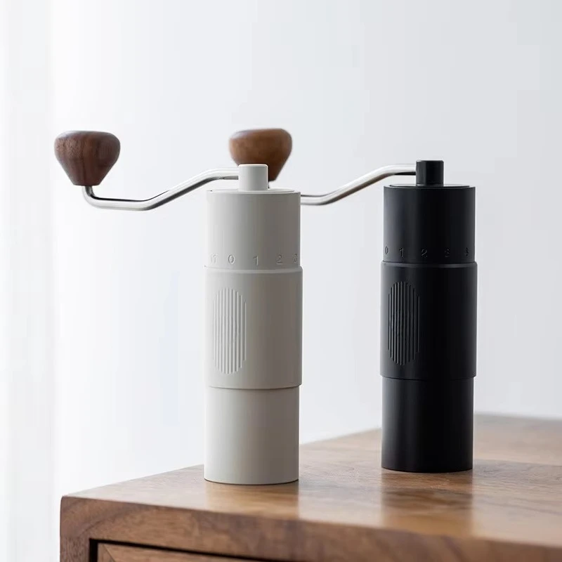 

Manual Aluminium Alloy Coffee Grinder Stainless Steel Grinder Classical Boutique Wooden Hand Manual Coffee Grinder Camping