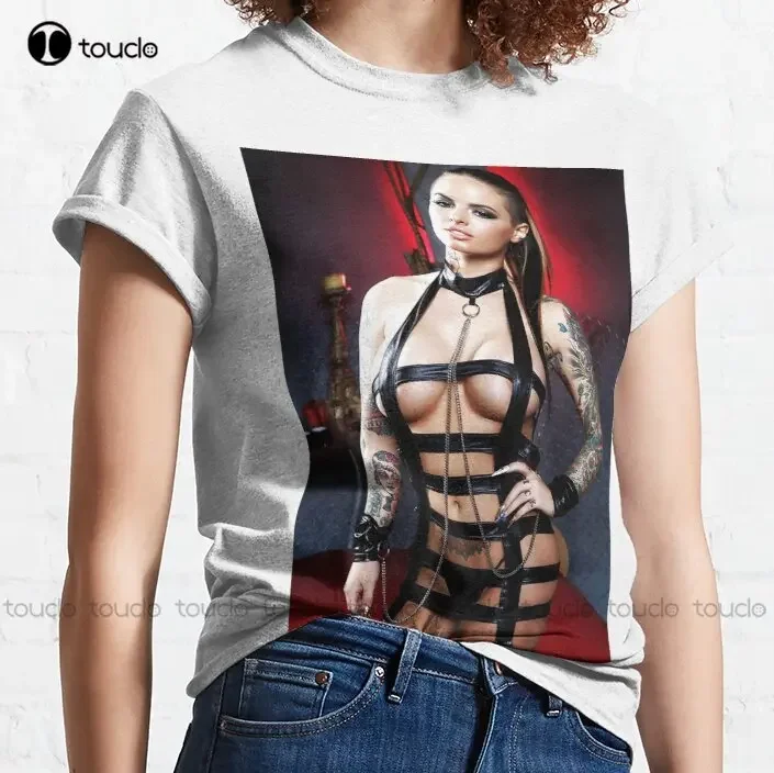 Christy-Mack - Babe Classic T-Shirt Men Shirts Fashion Creative Leisure Funny T Shirts Custom Christmas Gift New Popular Xs-5Xl