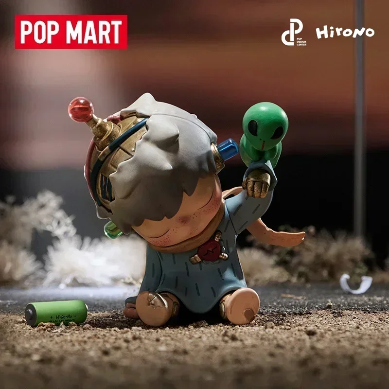 

Аутентичная серия POP MART Hirono Echo, слепая коробка, сумка для догадок, загадочная коробка, игрушки, кукла, милая аниме-фигурка, настольные украшения, подарок, сбор