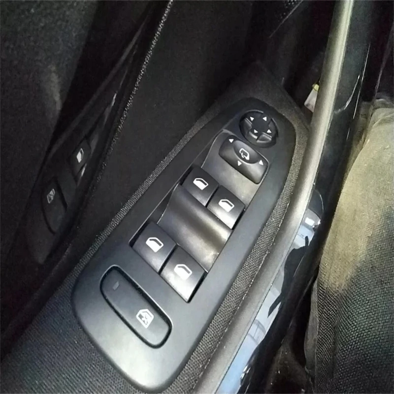 Car Electric Window Switch Power Control Panel Door Glass Lift Button Elevator Controller Switch for 208 2008 96749624ZD