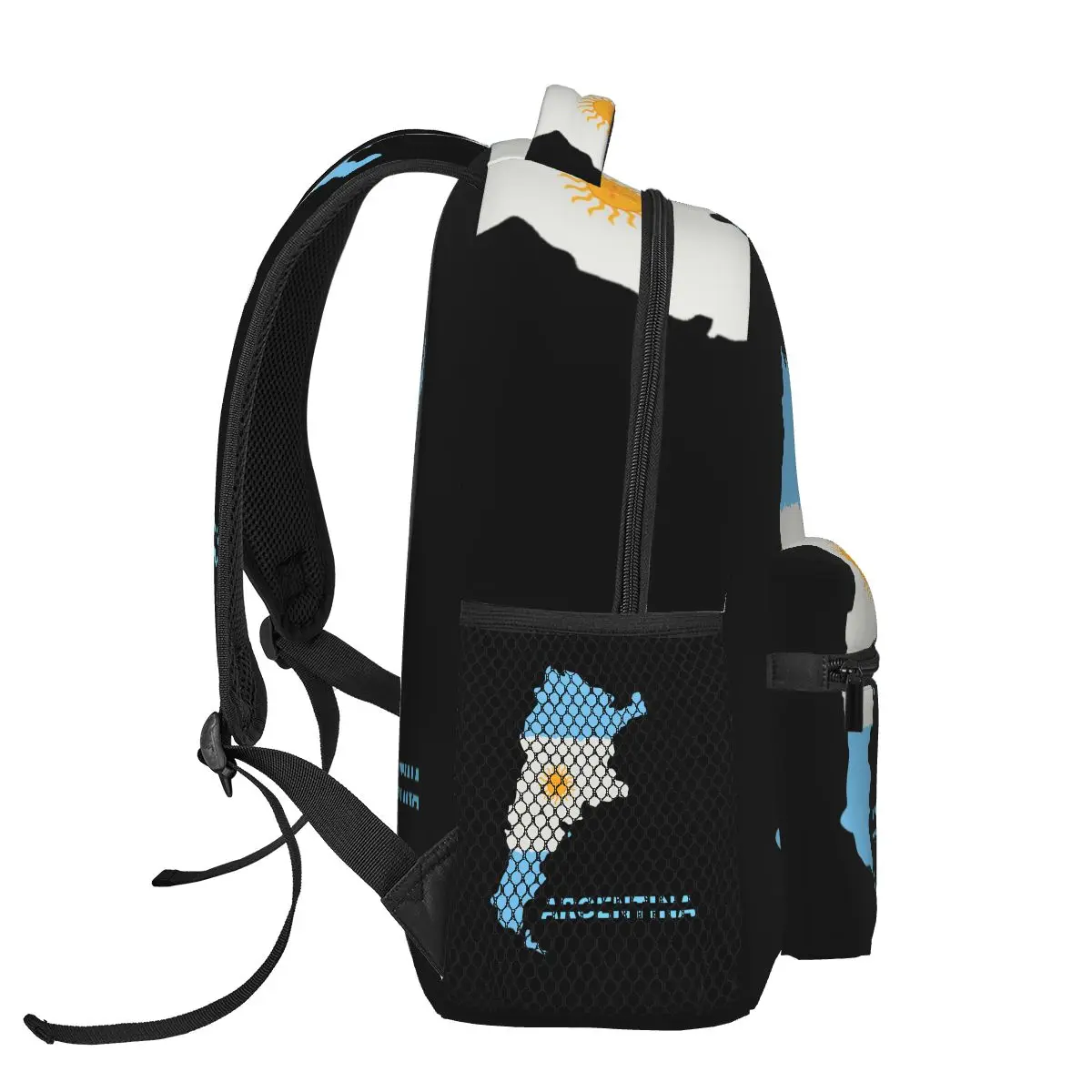 Zaino con bandiera mappa argentina Zaino di vendita calda Zaino per bambini di grande capacità Borsa da scuola Borse a tracolla per uomo Donna