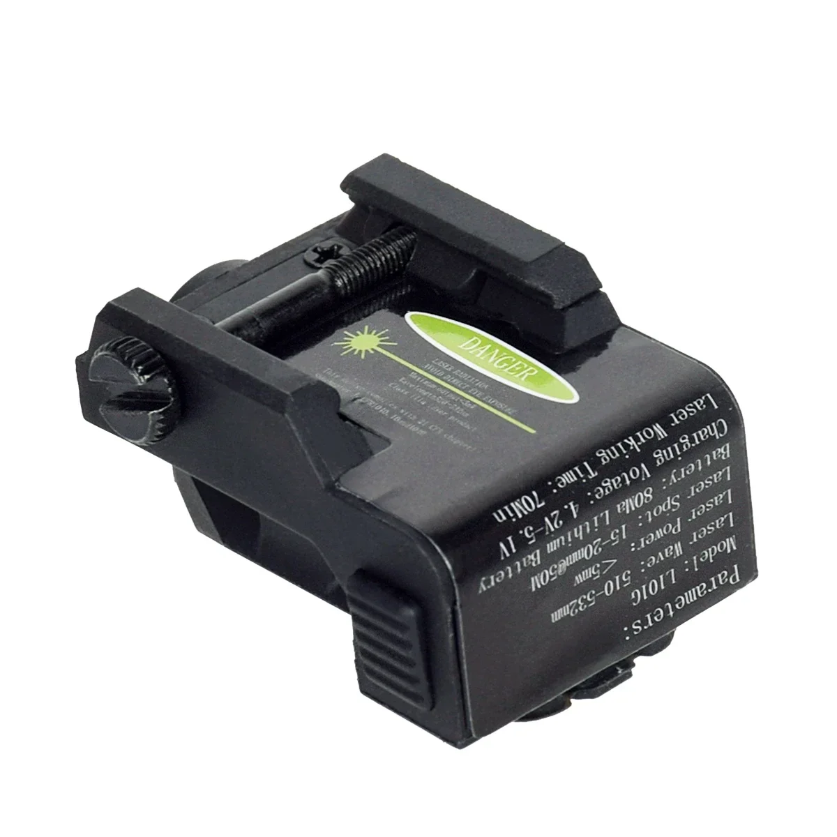 Pistol Laser Taktis USB Charging Red Green Dot, Scope Laser untuk Pistol, Cocok untuk Rel 20mm, G17 G19 Taurus G2C, Laser Latihan Pistol