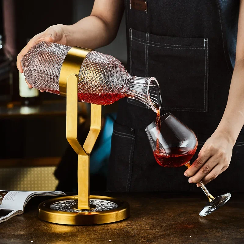 Shake red decanter High-end wine High-end Light luxury Quick wake-up value Internet celebrity grape red wine glass Home set