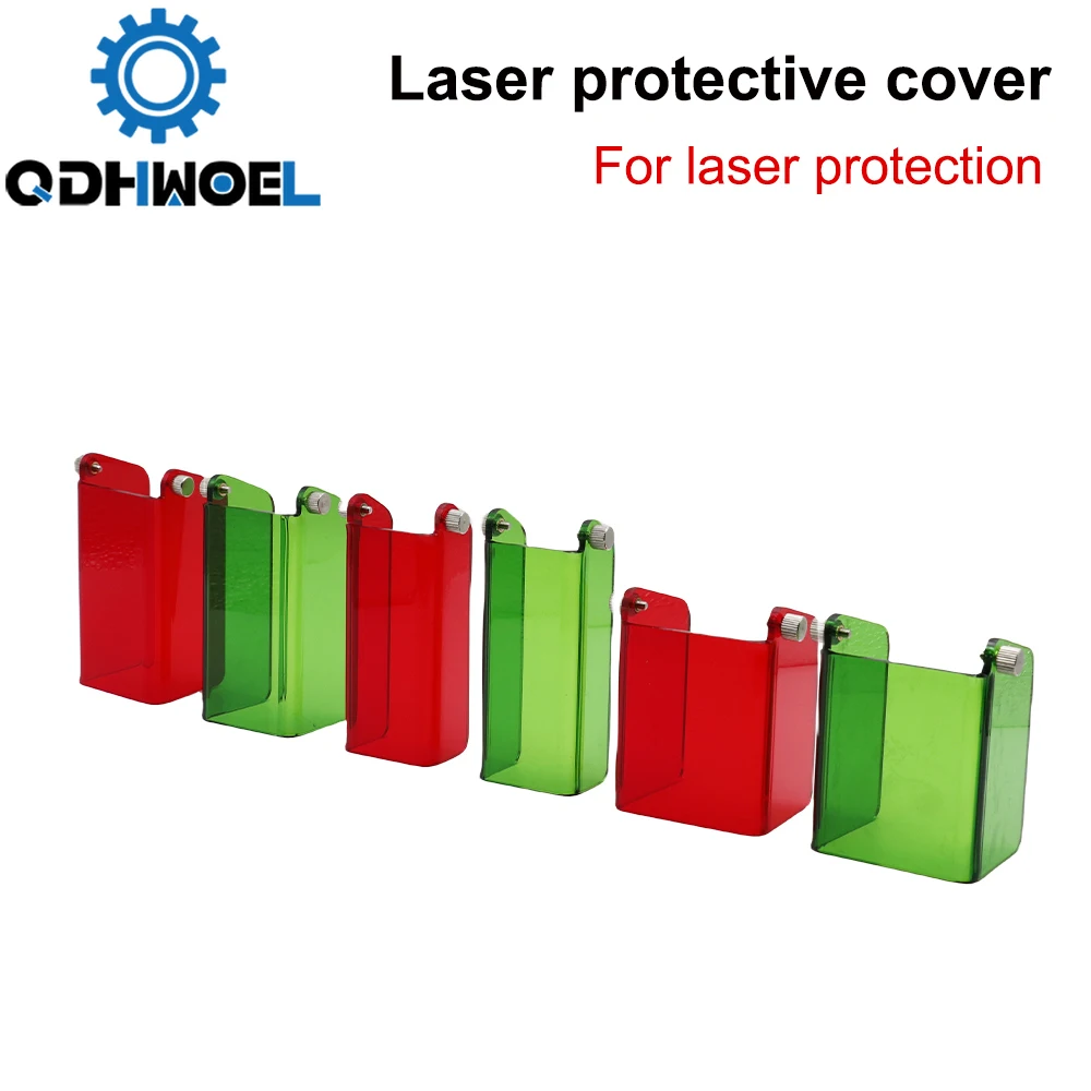 QDHWOEL-Juste de protection laser, coque de protection pour tête laser, lunettes de protection, utilisation pour graveur laser, 33mm, 40mm, 46mm