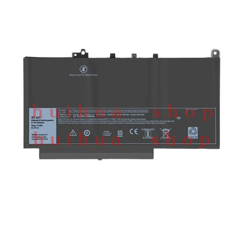 

7CJRC Laptop Battery For Dell Latitude E7270 E7470 KNM09 21X15 TX283 42Wh 11.4V