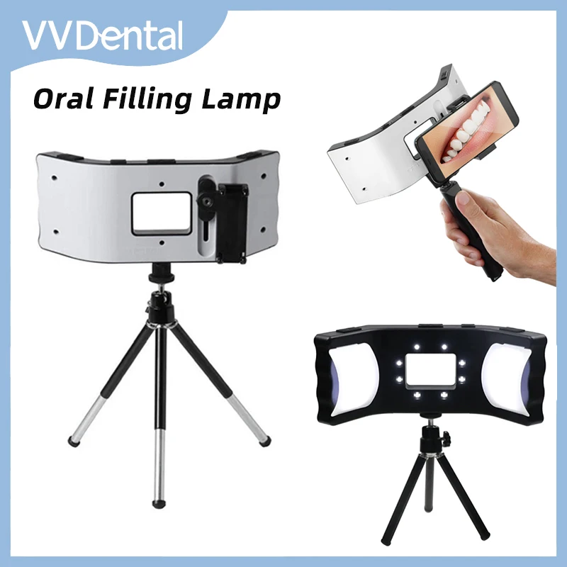 VVDental Photography Oral Filling Lamp LED Flashlight Orthodontics Treatment Environment Photo Video 20LED Intraoral Light Lamp