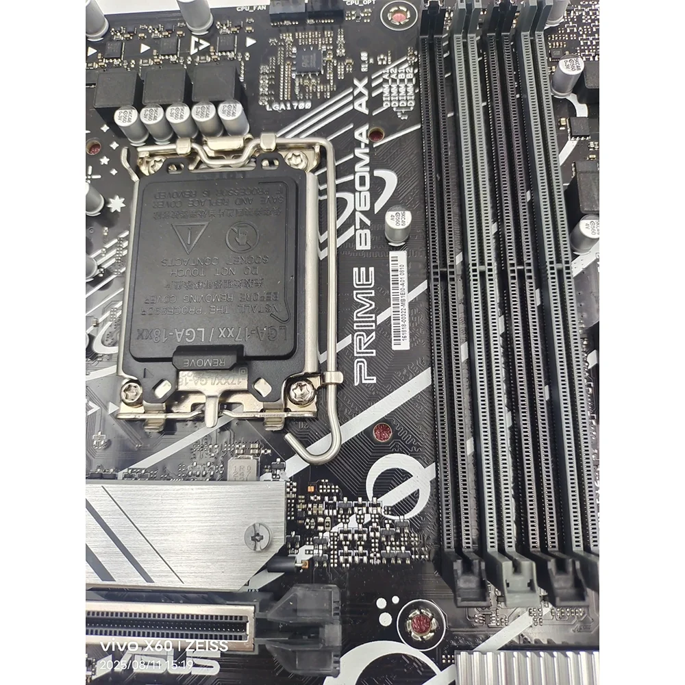 PRIME B760M-A AX DDR5 Motherboard Support 12th, 13th And 14th Generation CPUs, Featuring Two M.2 Slots*2 And USB 3.2