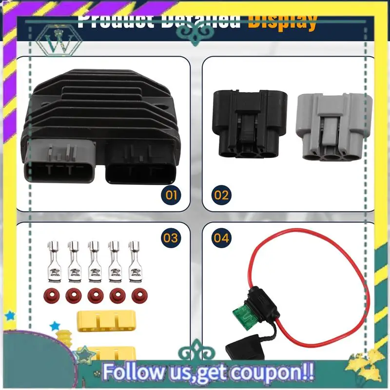 

A82U-40A Voltage Regulator For Ducati Multistrada 950 1200 1260 Panigale 899 959 1100 1199 1299 Supersport 939 54040301B