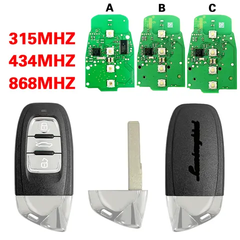 CN076009 Aftermarket Smart Remote Key for Lamborghini 315/434/868Mhz Keyless go