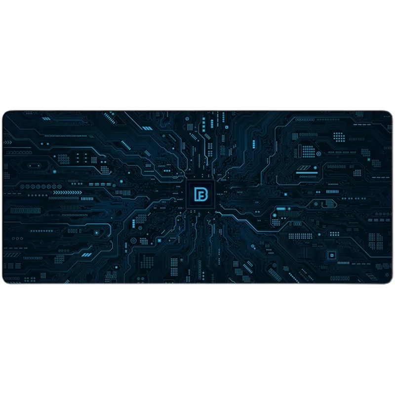 FBB Mousepad Large Size Electric Circuit Pattern Game Mouse Mat Gaming Mousepad Speed Keyboard Pads Table Carpet Gamer Deskmat