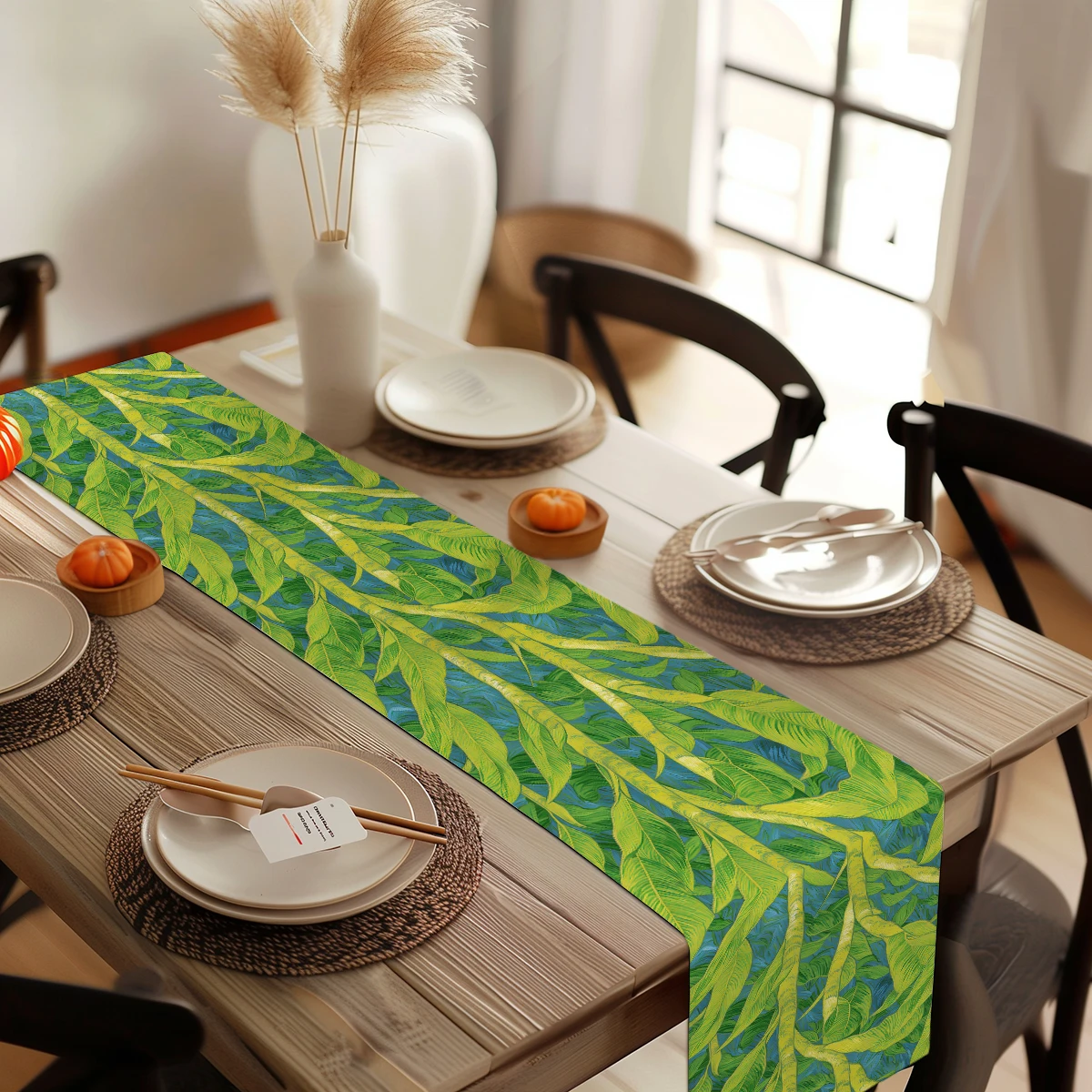 caminho-de-mesa-vintage-com-padrao-floral-e-de-borboletas-em-poliester-decoracao-delicada-para-mesa-de-jantar-acento-estiloso-para-uso-diario
