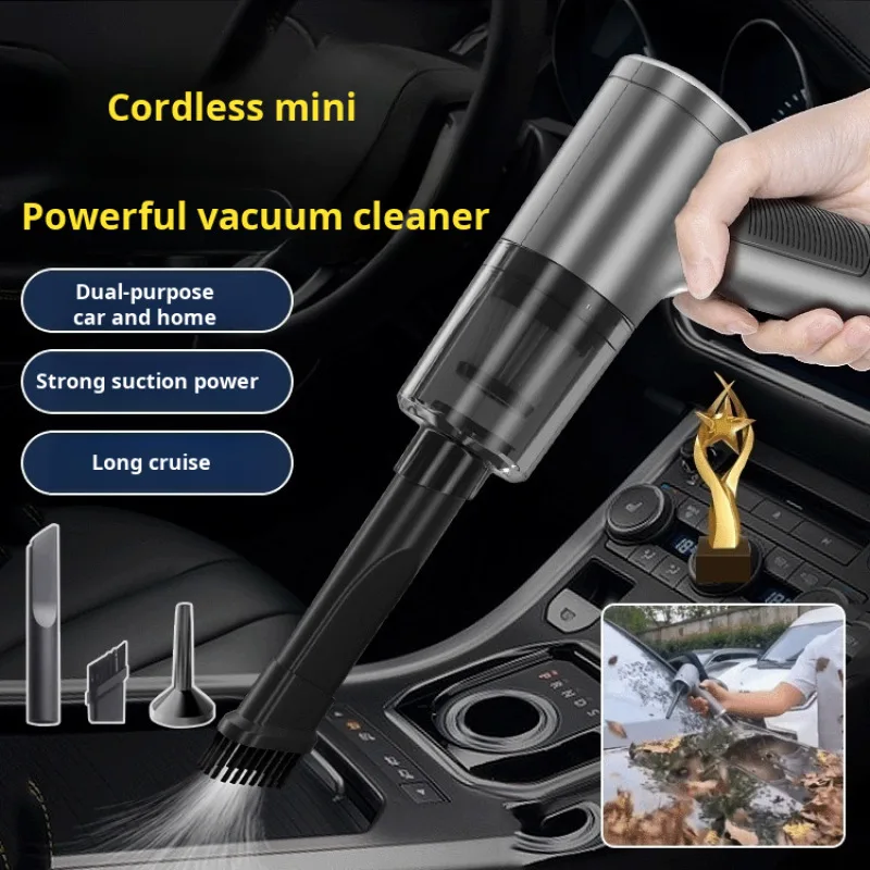 Powerful fully automatic wireless charging car vacuum cleaner