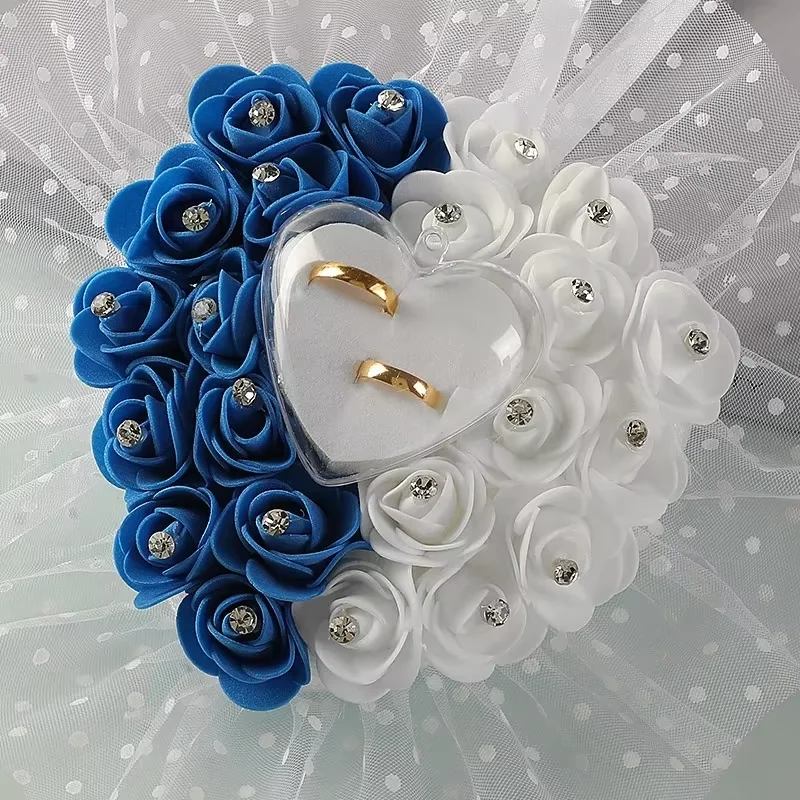 Scatola a forma di cuore per a - Ring Bearer Pillow recensione e prezzo