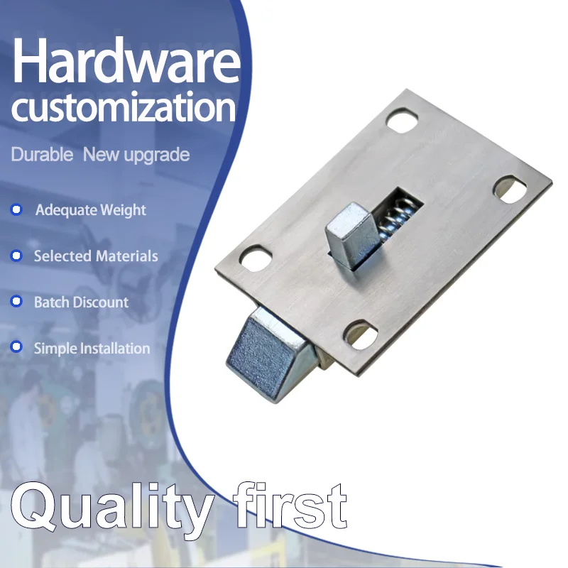 

Stainless Steel With Spring Telescopic Lock Used For Industrial Electrical Equipment Vehicle Cabinet Doors