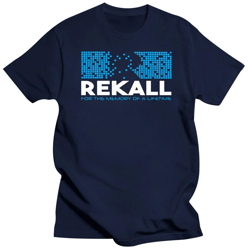 Rekall Inspired By Total Recall Printed T-Shirt Fashion Tee Tshirt