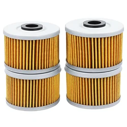 2/4/6pc Motorcycle Parts Oil Filter For Honda Fourtrax Rancher TRX 520 500 Foreman 450 420 400 350 300 200 SXS500 Pioneer SXS520