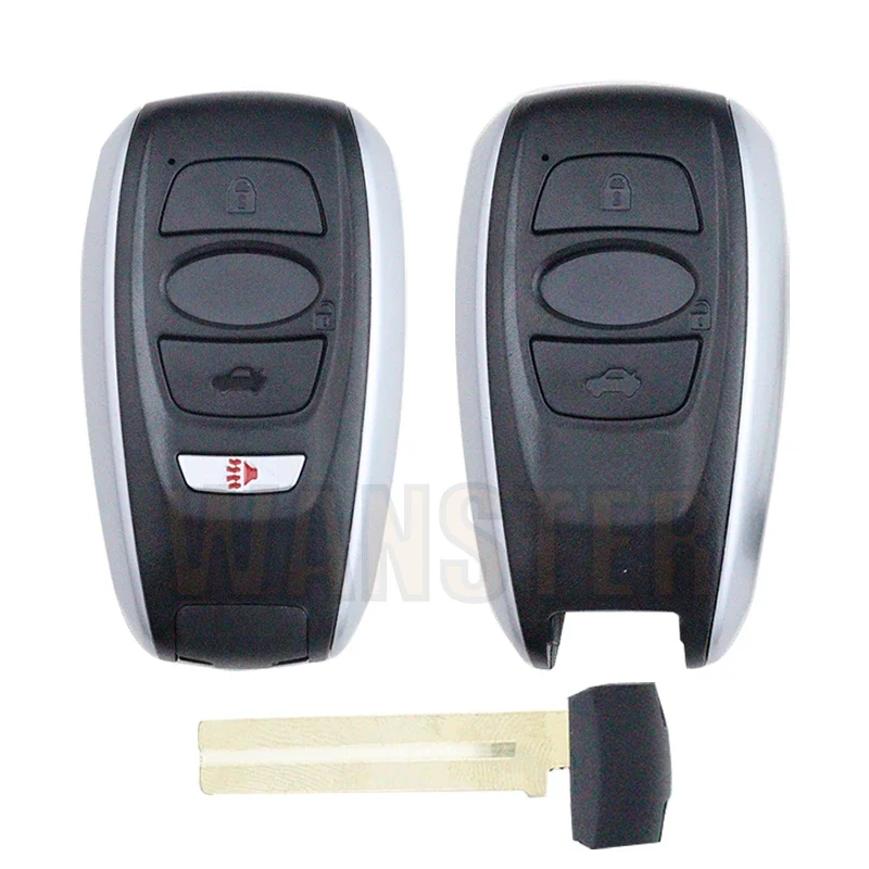 

3 4 кнопки автомобильный брелок для Subaru BRZ Legacy Impreza Forester WRX Outback XV Crosstrek 2018+