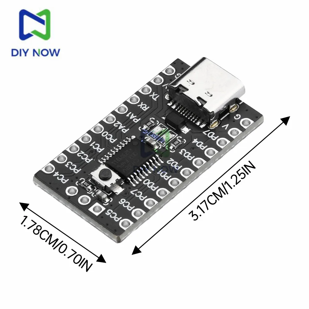 CH32V003F4P6 Core Board Development Board CH32V003 MCU Module RISC-V Processor TYPE-C