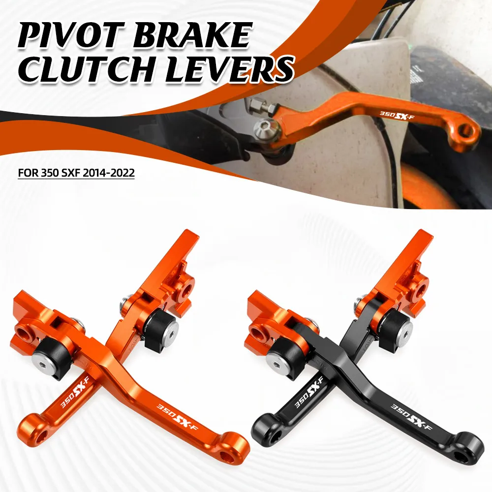 For 350 SXF 2014 -2018 2019 2020 2021 2022 Pivot Brake Clutch Levers Motocross Bike Parts Racing Brakes Handle Dirt Bike