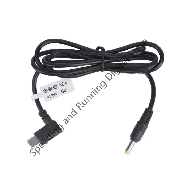 100cm PD 12V USB C Type C to Power Adapter Cable Type C to 4.0x1.7mm line Converter for Router Mini Fan Speaker