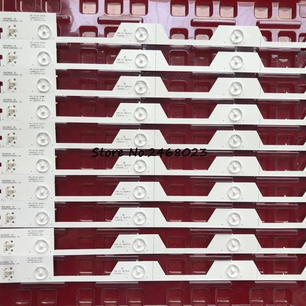 LED Backlight Strip For L55E5 55FA3213 55UA6406 B55A858U B55A558U D55A561U 55HR330M05A1 55HR330M06A1 TMT_55E5800_10X6_3030C_6S1P