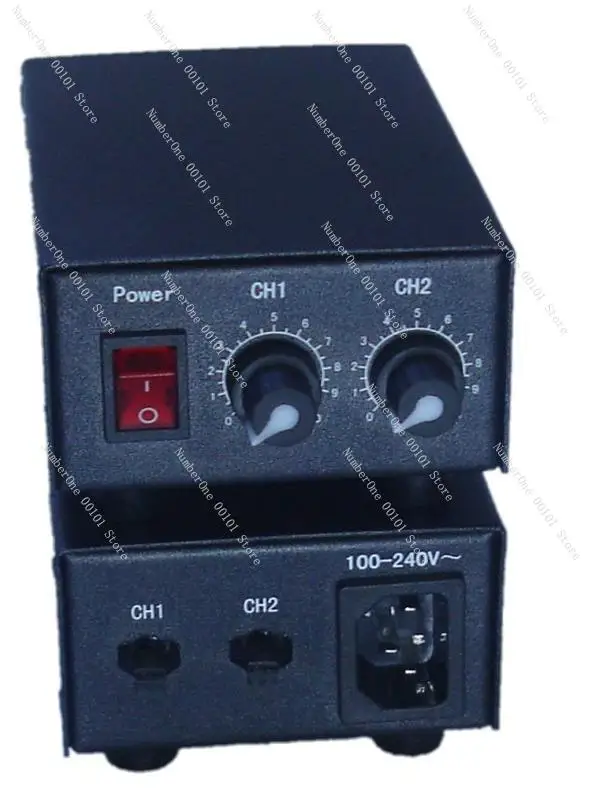 Visual light source controller Two analog brightness adjustment constant current source 5V12V24V industrial camera microscope