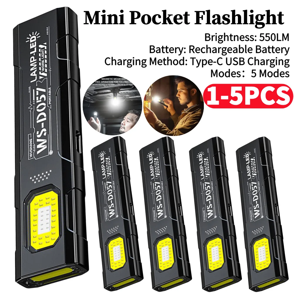 1-5Pcs Mini Led Key… - image