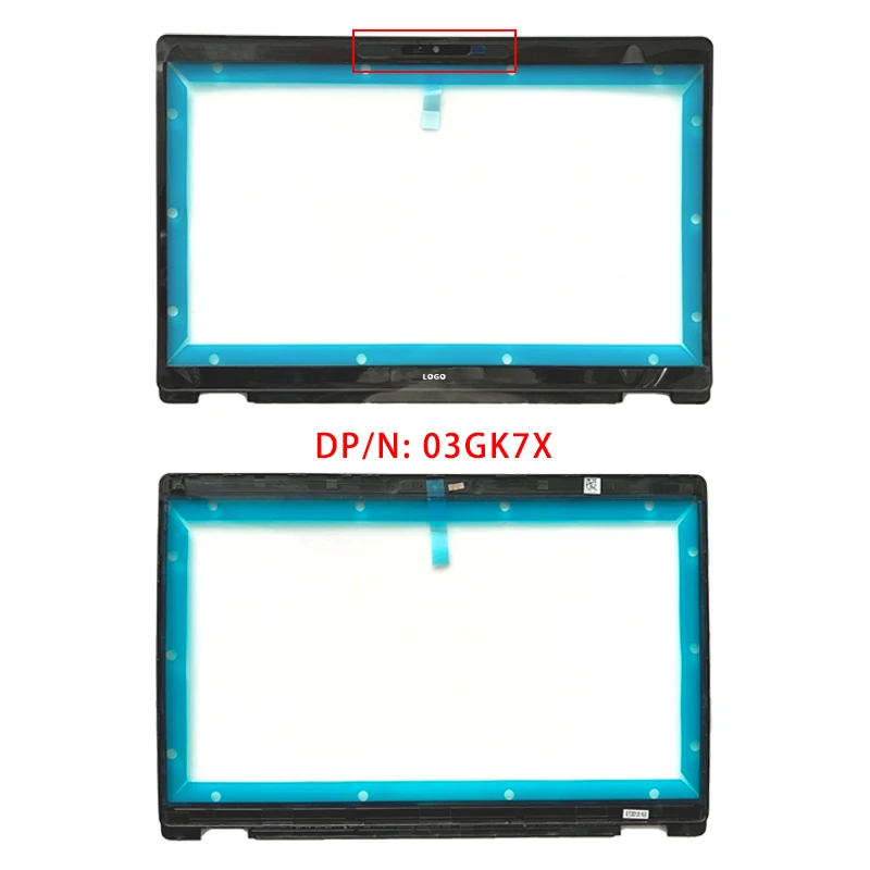 Baru untuk Dell Latidude E5400 E5401 E5402; Aksesori Laptop pengganti penutup belakang Lcd/Bezel depan/Palmrest dengan LOGO 06P6DT