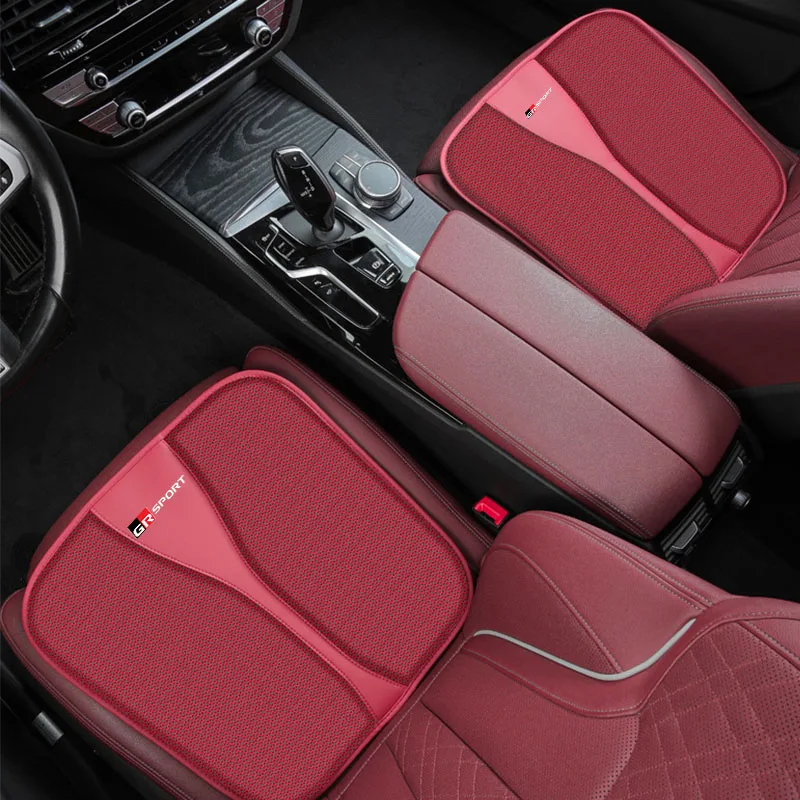 

Car Seat Cushion Summer Ice Silk Breathable Anti-slip Driver's Seat Inside For Toyota GR Sport Supra Rav4 Celica BZ4X Fortuner