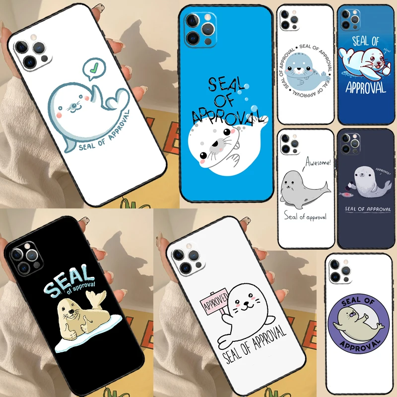 Funny seal of approval Cover For ZTE Nubia Red Magic 11S 10S 9S 8S 8 9 10 11 Pro Plus 6S 7S 6 7 Pro 6R 11 Air Case