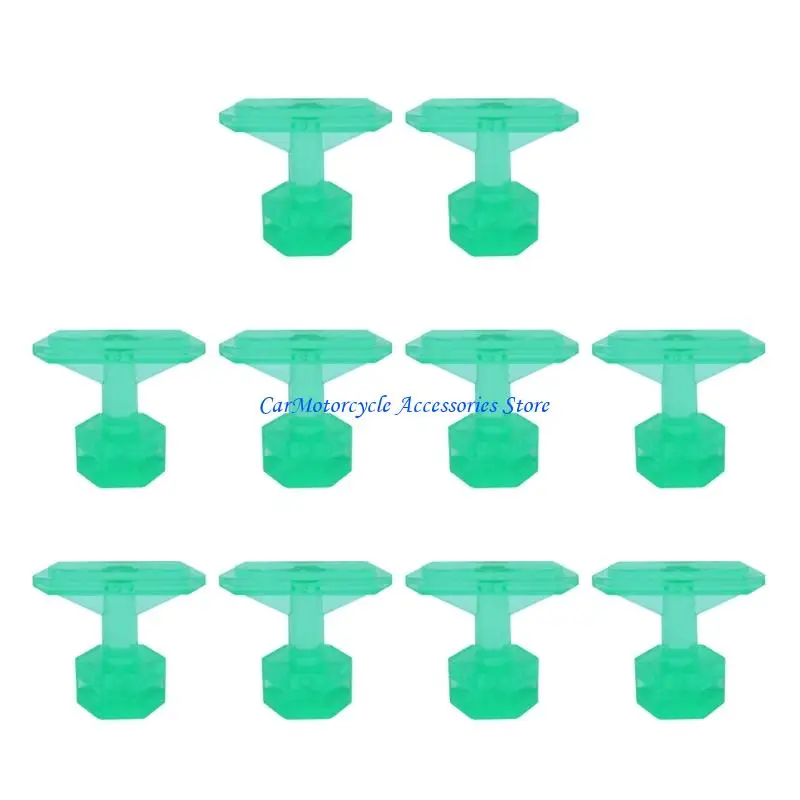 

P04D 10Pcs Plastic Dent Repair Step Tab Pull Tab set for Hails Damage & Small Dents