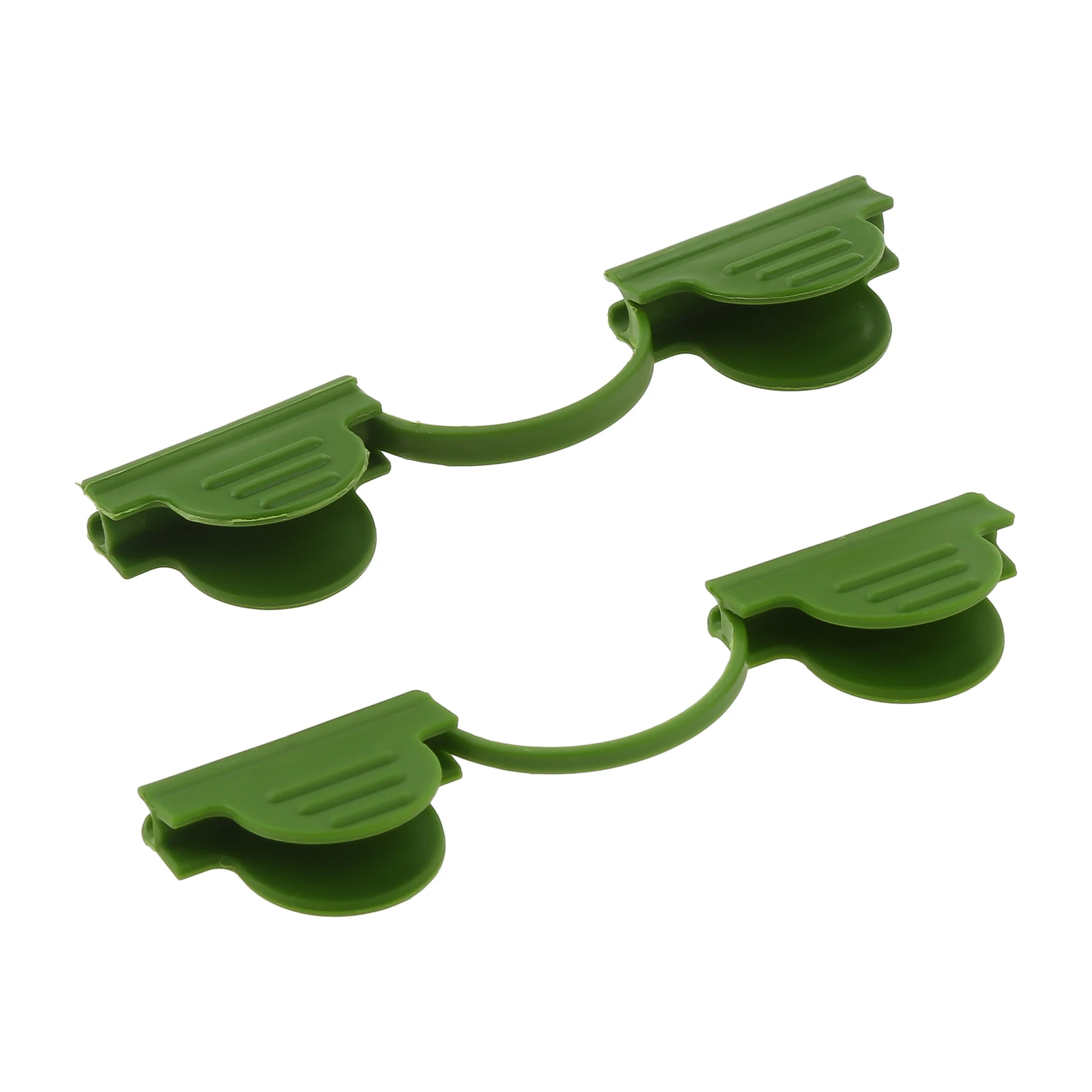 20 Pcs Plastic Film Clip Garden Supporting Plant Accessories for 4/6mm Tube Stake Garden Retaining Clip Greenhouse Sunshade Net