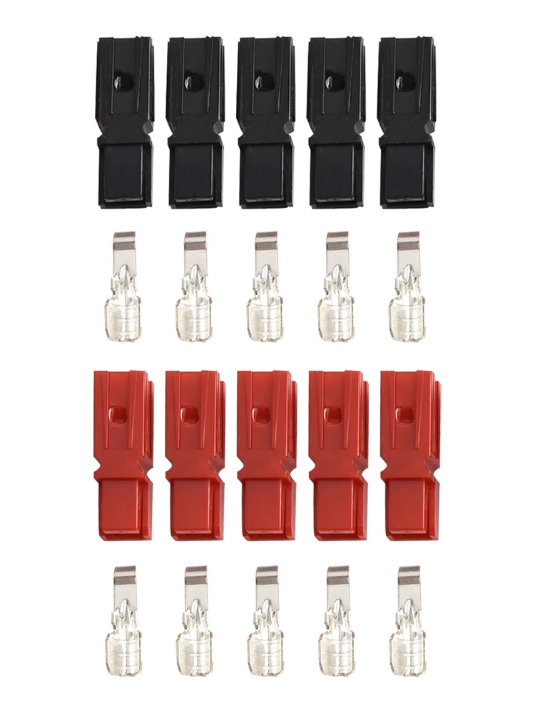 Home Shell Terminal Red Black Marine Multi-functional Reliable Simple Strong Connectors Efficient Interchangeable