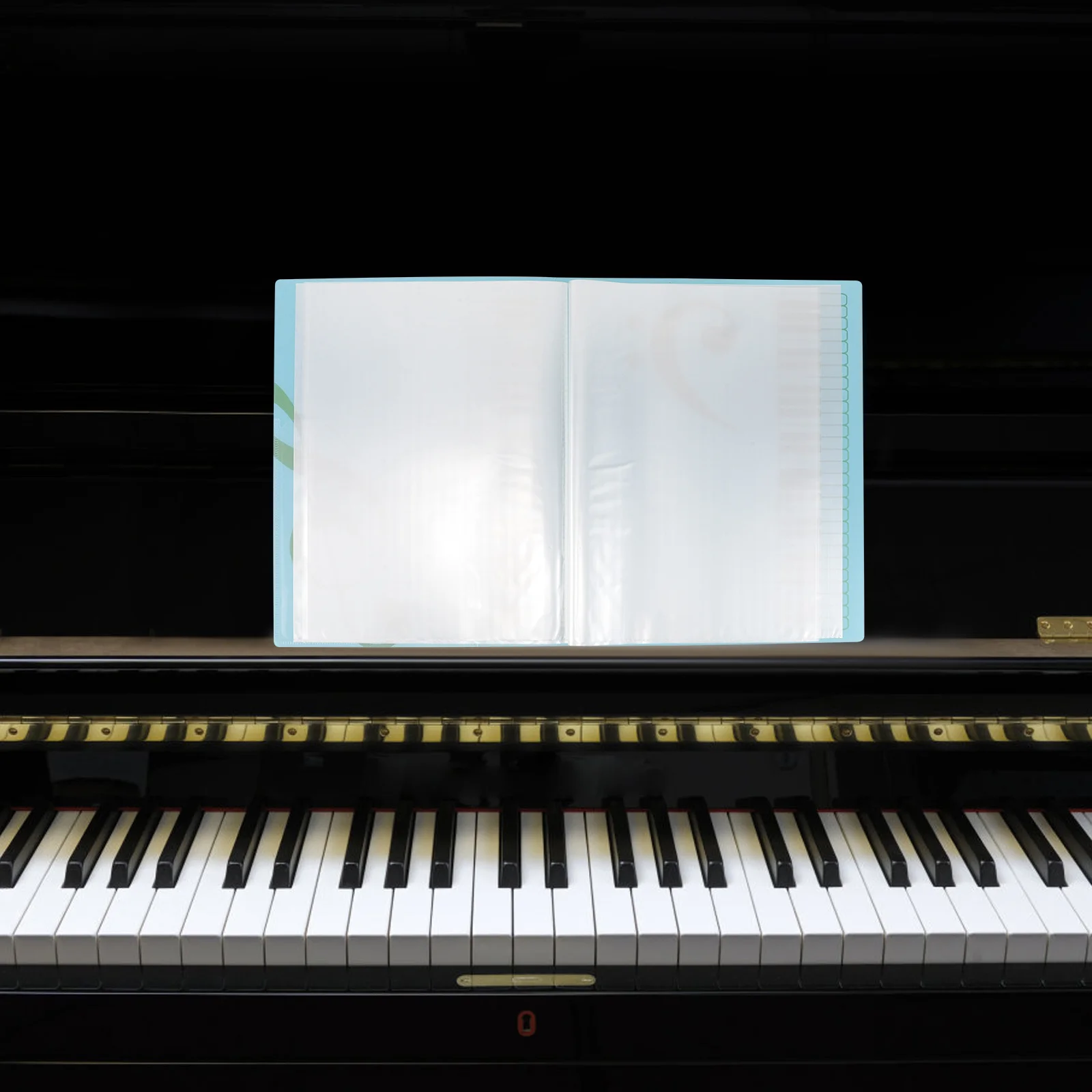 80-pagina's A4-documentmap Bladmuziekbinder Pianoscore Koormuziekband Flip-map Gemakkelijk in te brengen Verwijder vellen