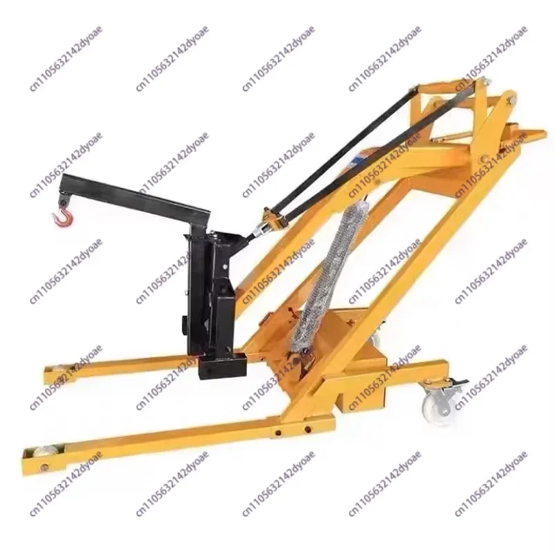 New Mini Articulated Electric Forklift Equipped with 24V 20Ah 500KG Pallet Loading Capacity Electric Compact Tel
