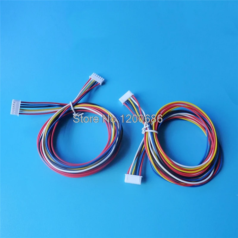 Custom Terminal 6P Cable Connector Wire Harness XH2.54 Electronic Wire  6P 20CM male to male extension wire harness