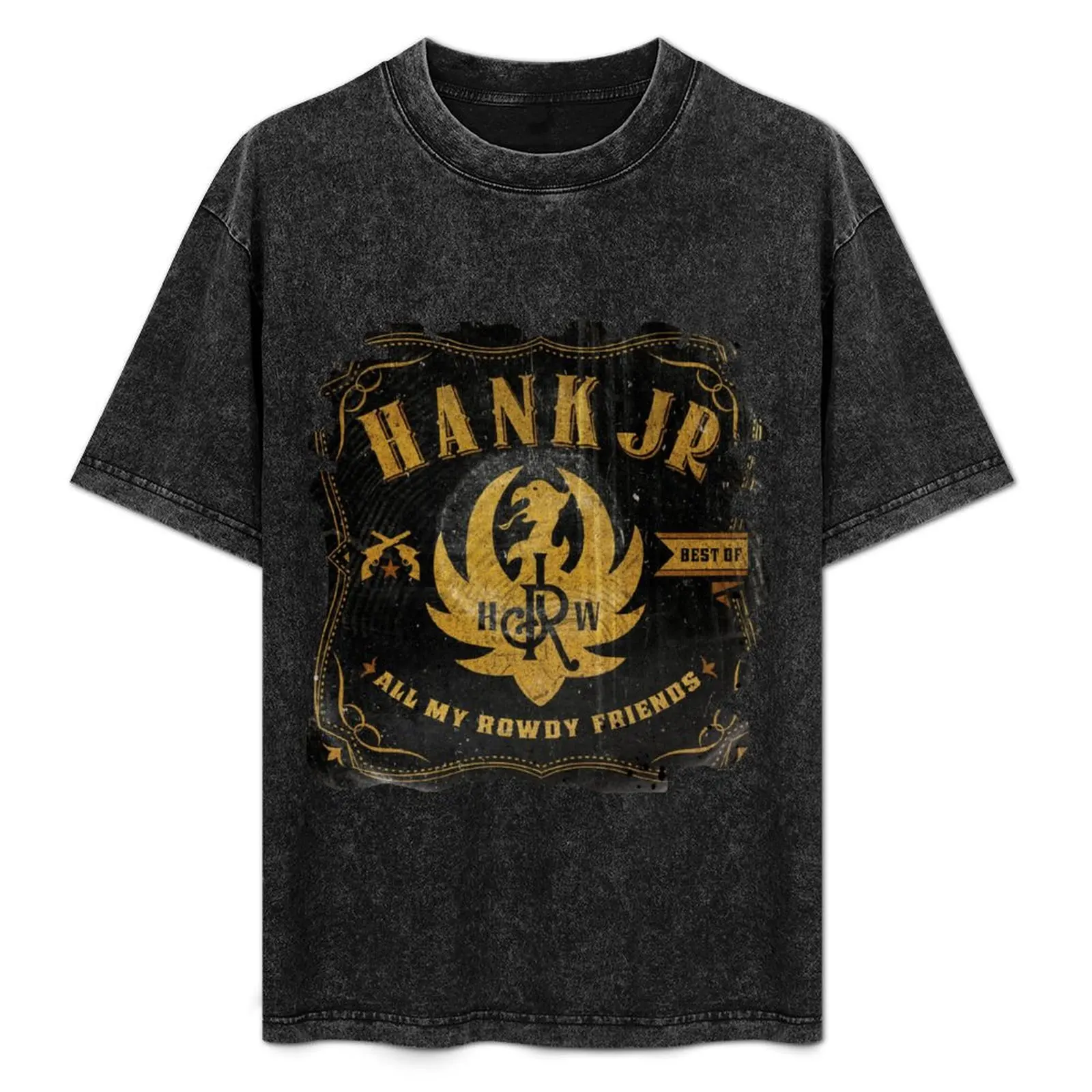 Woman Tops Hank Williams Jr Trendy Sexy T-Shirt oversized rapper graphic tees new edition t shirts for men cotton