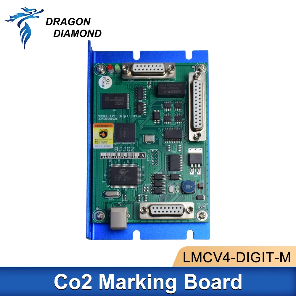 Imagem -03 - Placa de Marcação a Laser Motherboard Original Bjjcz Ezcad Co2 Tubo rf Módulo Lmc-digit-lv4 10.6um