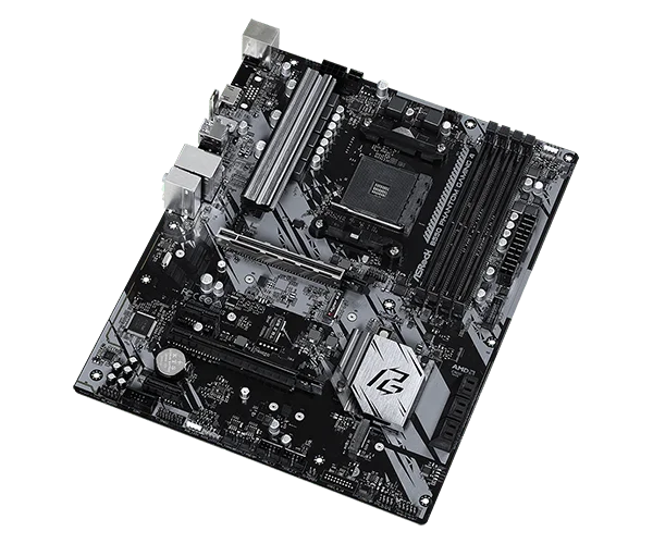 Imagem -03 - Fantasma Gaming Motherboard Soquete Am4 Ddr4 128gb Suporta Ryzen 5600x 3200g 5700 3600 Atx B550 Asus-b550