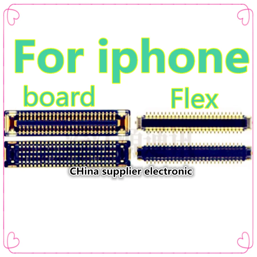 

For iphone 7G 8G 7P 8P X XS XSMAX XR 11 12 13 14 15 PRO MAX mini motherboard Flex display seat touch cable connector inline