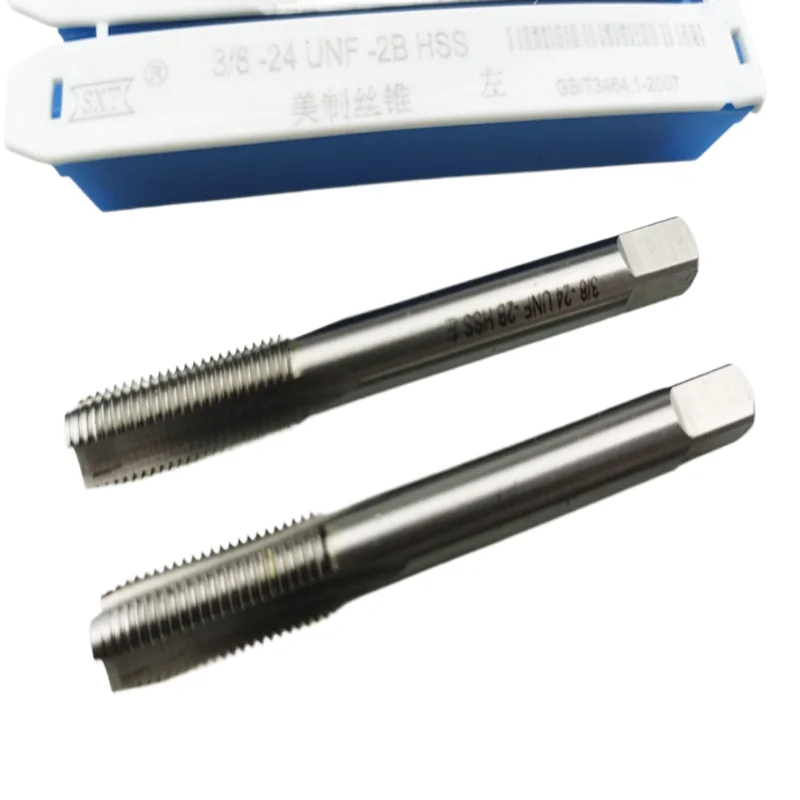 HSS left hand  American straight groove tap UN/NC/UNF/UNS/UNEF 6-32 8-32 1/4  5/16 3/8  1inch 2inch internal thread tapping tool